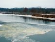 Winter scene of the Wisconsin River