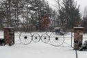 Wisconsin River Retreat Gates Winter